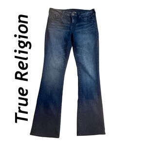 True Religion Becca Flare jeans Size 28 EXCELLENT Condition